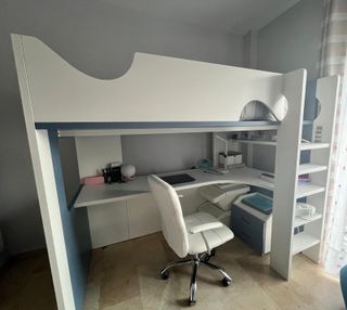 Litera juvenil con escritorio - NUEVA