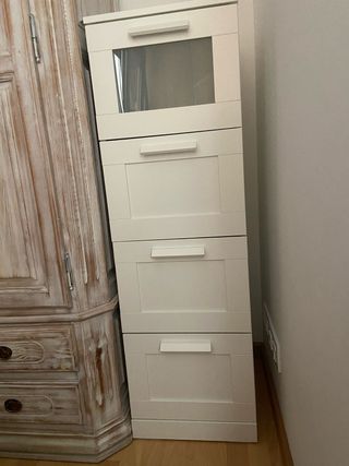 Cassettiera bianca IKEA - 4 cassetti