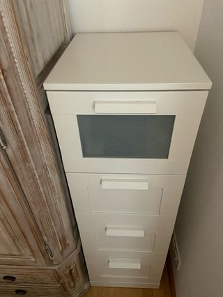 Cassettiera bianca IKEA - 4 cassetti