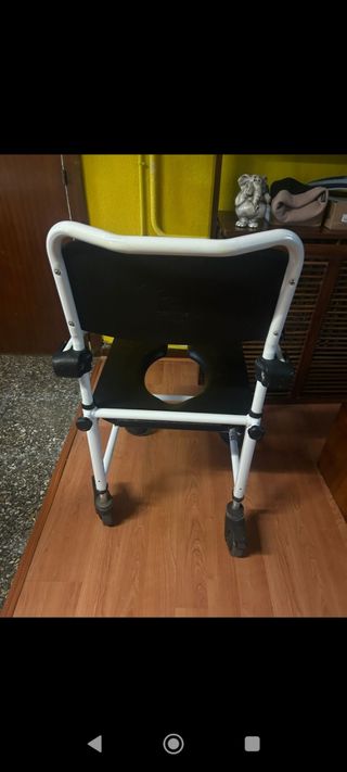 Silla baño,silla ruedas,grúa y cama hidráulica.