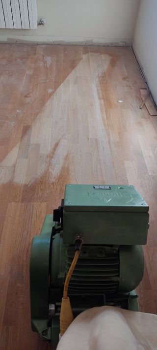 Lijadora de parquet 