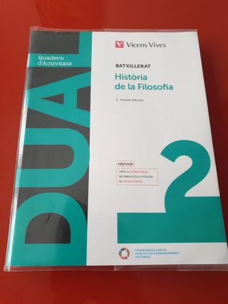 HISTORIA FILOSOFIA Y  CUADERNO ACTIVIDADES NUEVO 