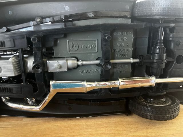 Mercedes Benz 500K Roadster Burago 1/20
