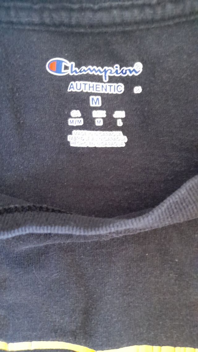 Camiseta Champion negra ERAU