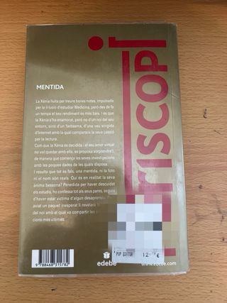 Libro de lectura mentira nuevo