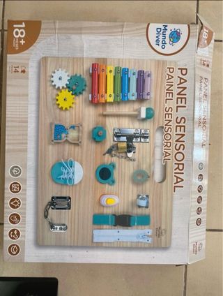 Panel Sensorial Infantil Mundo Diver
