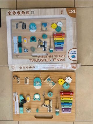 Panel Sensorial Infantil Mundo Diver
