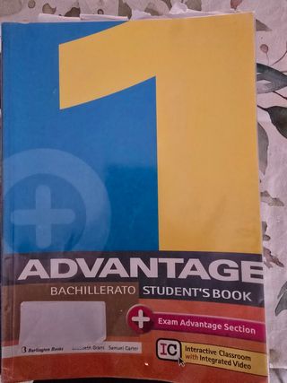 ADVANTAGE FOR BACHILLERATO 1. ST'S BOOK (2017)