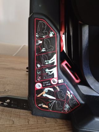 Silla coche Isofix Encore marrón