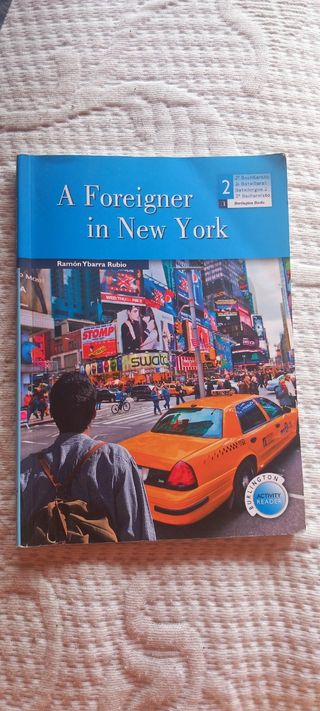 Libro Inglés: A Foreigner in New York