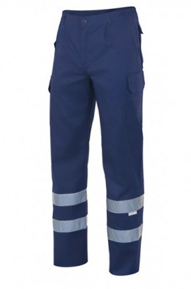 Pantalones de trabajo nuevos, con bolsillo.