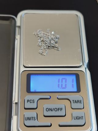 Cadena de plata