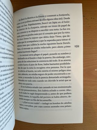 Libro de lectura el ultimo tren a Zurich