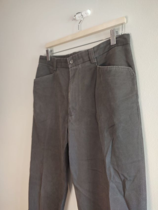 Pantalón pana Massimo Dutti marrón – Talla 44