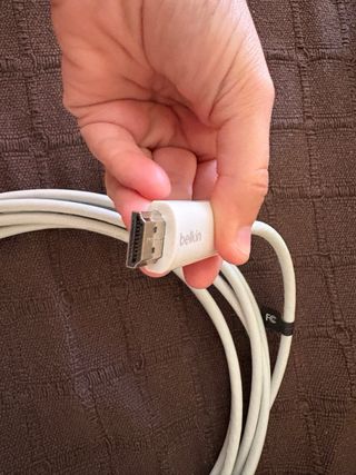 Cable Belkin de ordenador a HDMI televisión. 
