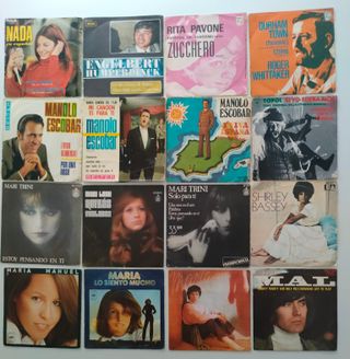 Discos de vinilo a 1 € Single EP 7 pulgadas 45 rpm
