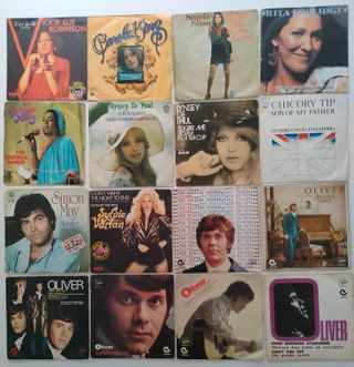 Discos de vinilo a 1 € Single EP 7 pulgadas 45 rpm