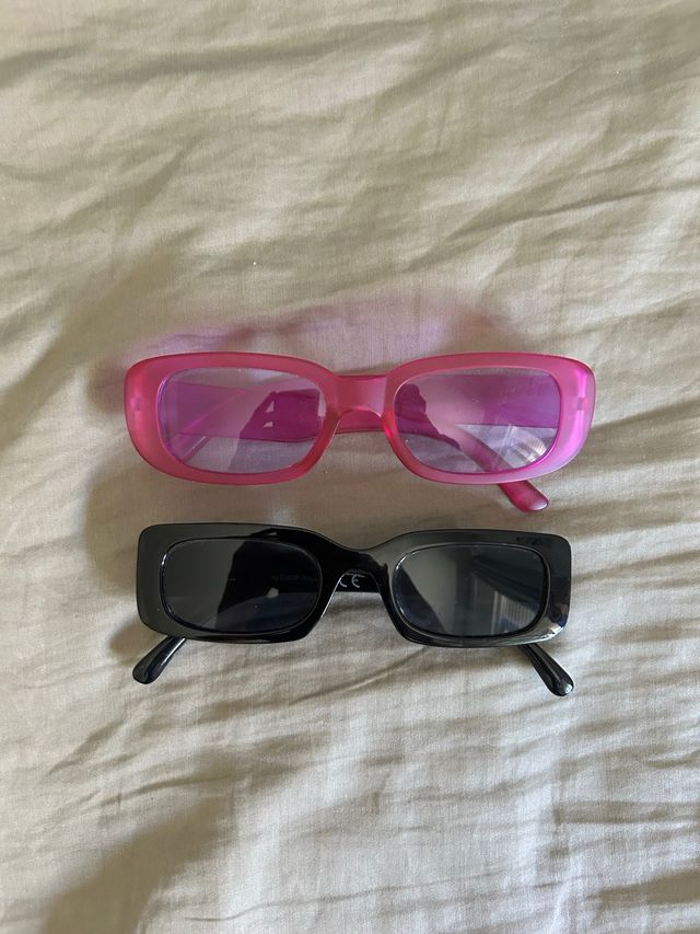 Gafas de sol - Negras y rosas