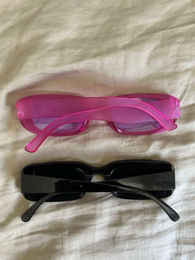 Gafas de sol - Negras y rosas