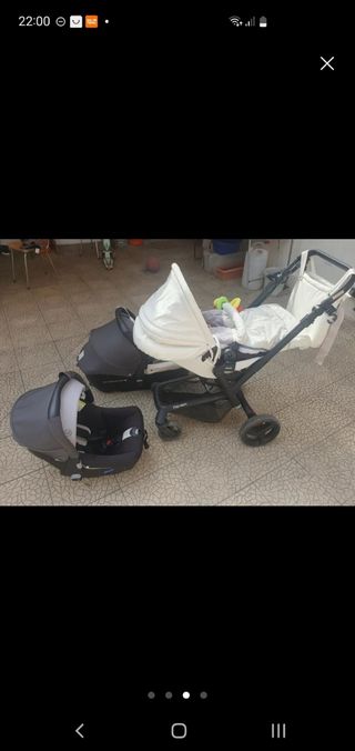 Carrito bebé + silla coche