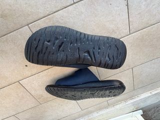 Ciabatte uomo blu-marrone