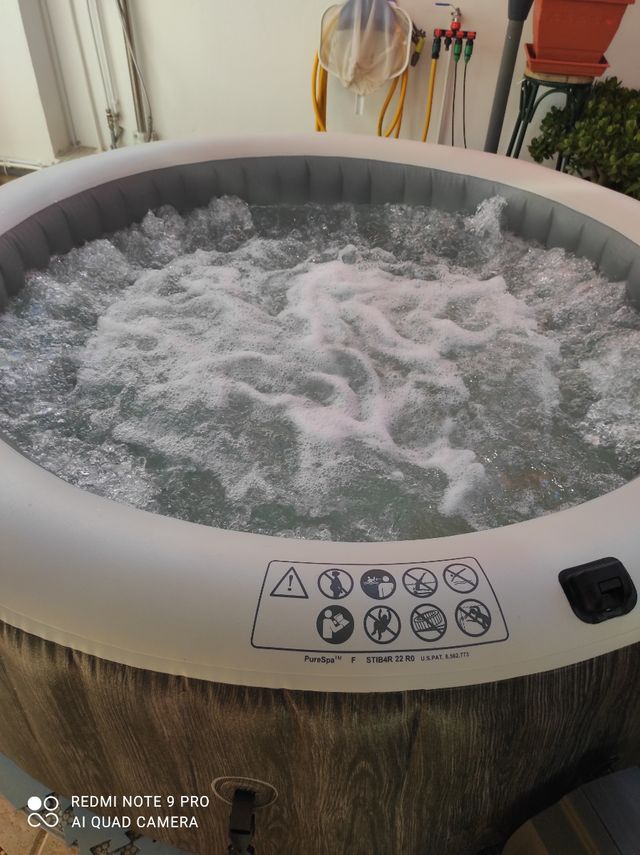 Spa Intex 4 adultos + 1 niño