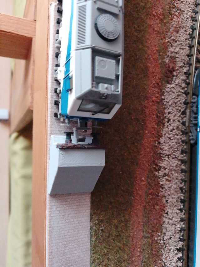 2 topes tren escala N 1:160