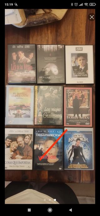 9 Películas DVD - Acción, Drama, etc. Lotes de 9