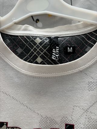 Rip Curl - Camiseta manga larga blanca - M