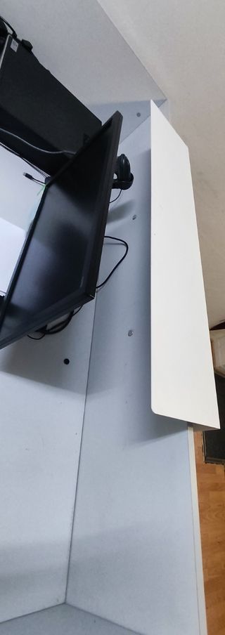 Mostrador recepción blanco 150cm