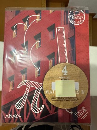 Matemáticas B 4