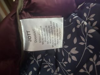 Plumífero Jott diamant burdeos