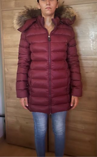 Plumífero Jott diamant burdeos