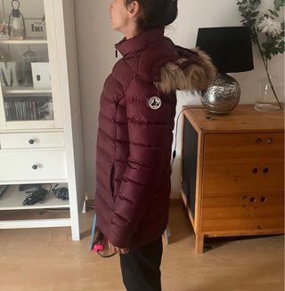 Plumífero Jott diamant burdeos