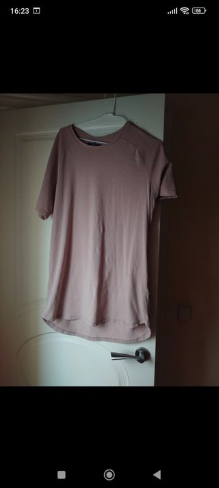 Camiseta rosa palo - Talla L