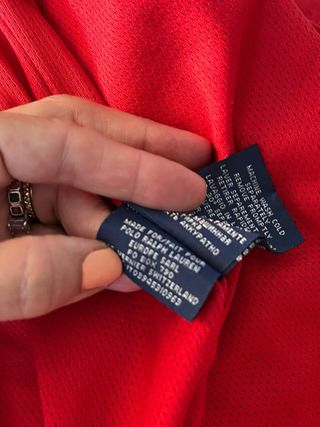 Cazadora roja Ralph Lauren golf
