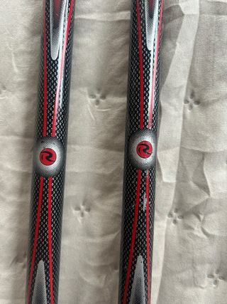 Bastones Esquí Rossignol rojos