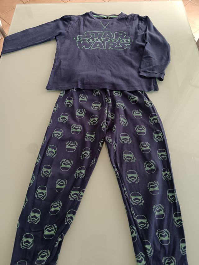 Pigiama Star Wars bimbo 8-9 anni