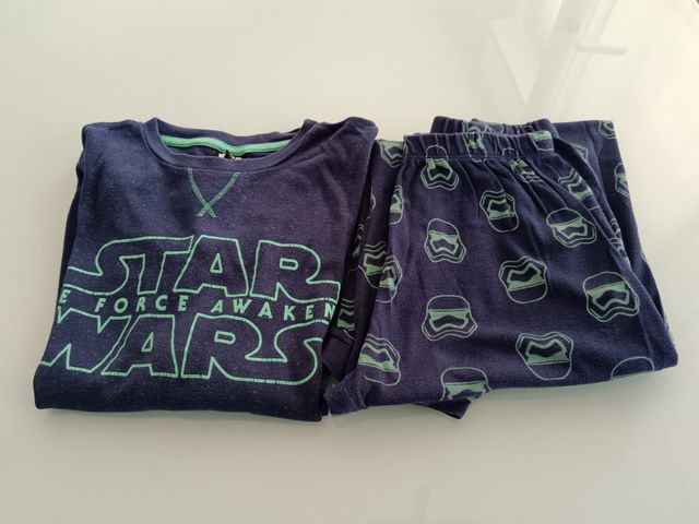 Pigiama Star Wars bimbo 8-9 anni