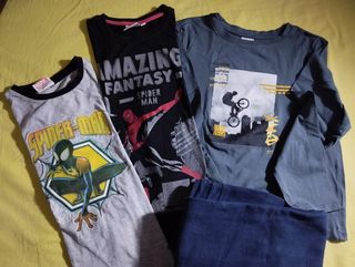 Lote 2 ropa niño t 10 años. Más de 10 prendas