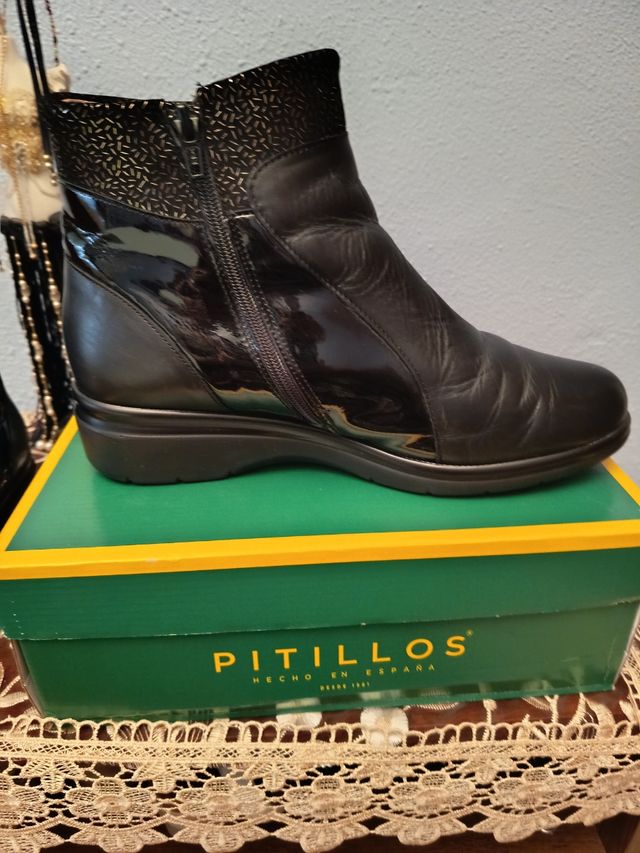 Botines Pitillos negros