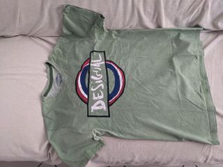 Camiseta Desigual verde oliva