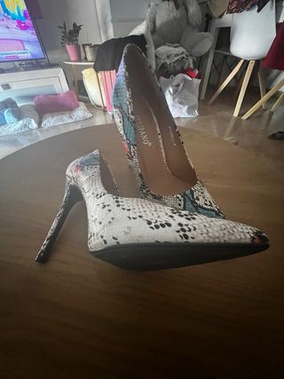 Zapatos tacón FEILIPANO multicolor 36