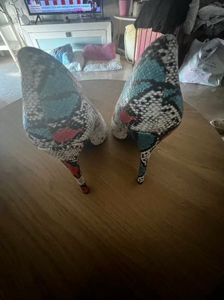 Zapatos tacón FEILIPANO multicolor 36