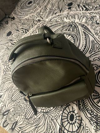 Mochila verde oliva mujer