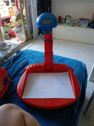 Proyector Spiderman rojo