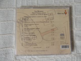 CD Leo Brouwer - Miguel Trapaga - Opera Tres 1999
