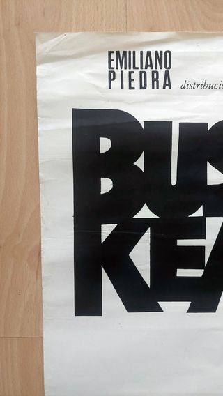 Cartel original Buster Keaton El Gran Cara de Palo