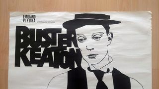 Cartel original Buster Keaton El Gran Cara de Palo