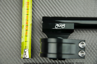 Semimanillares elevados reclinables 43 mm SUZUKI B